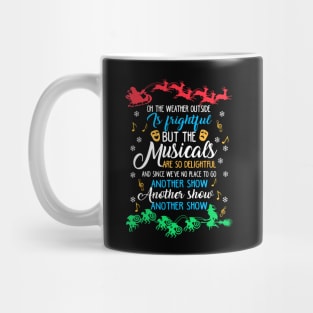 Christmas Theatre Gift. Theatre Lover Gift. Christmas Gift for an Actor/Actress. Mug